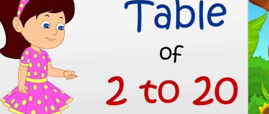 Table 2 To 20 Photo