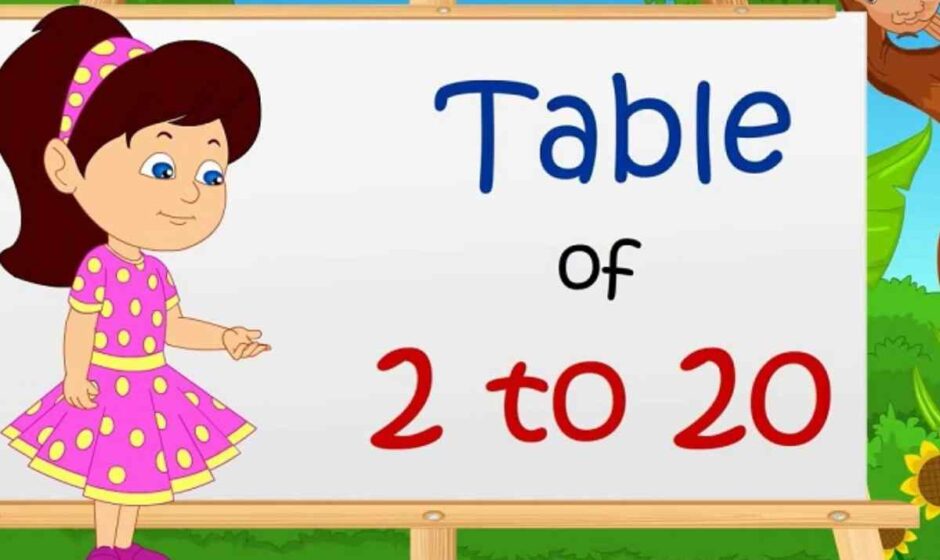 Table 2 To 20 Photo