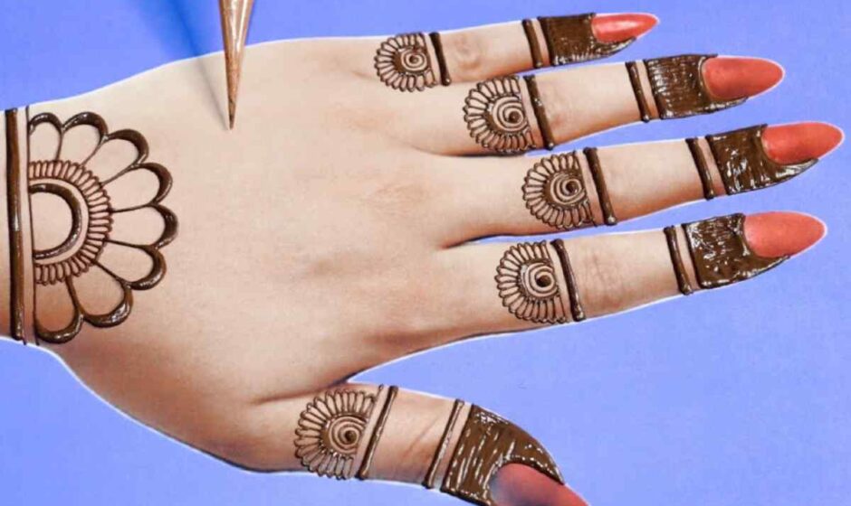 About Some Simple Back Side Mehndi Design