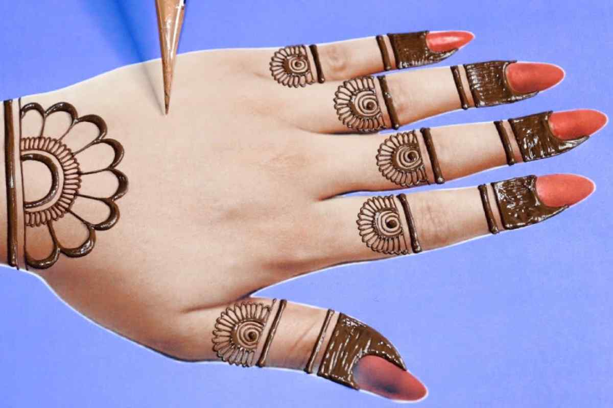 Know About Some Simple Back Side Mehndi Design