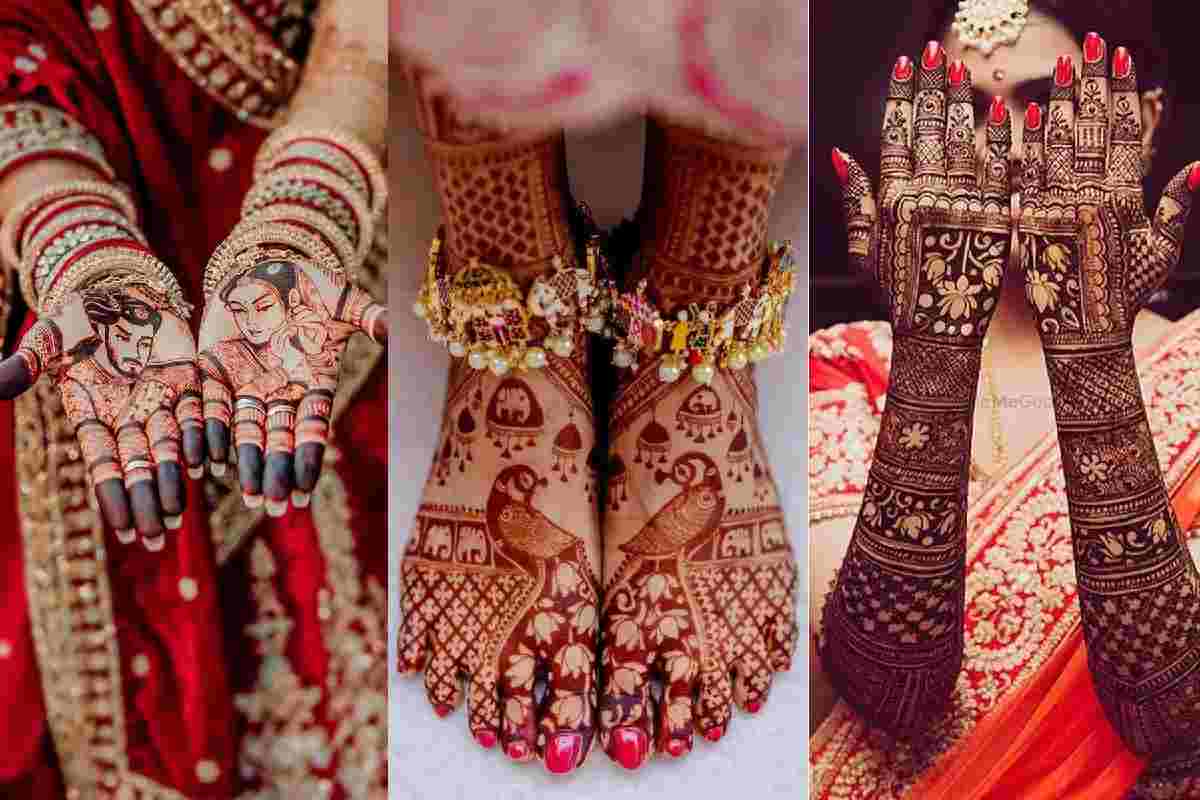 Bridal Back Side Mehndi Ideas