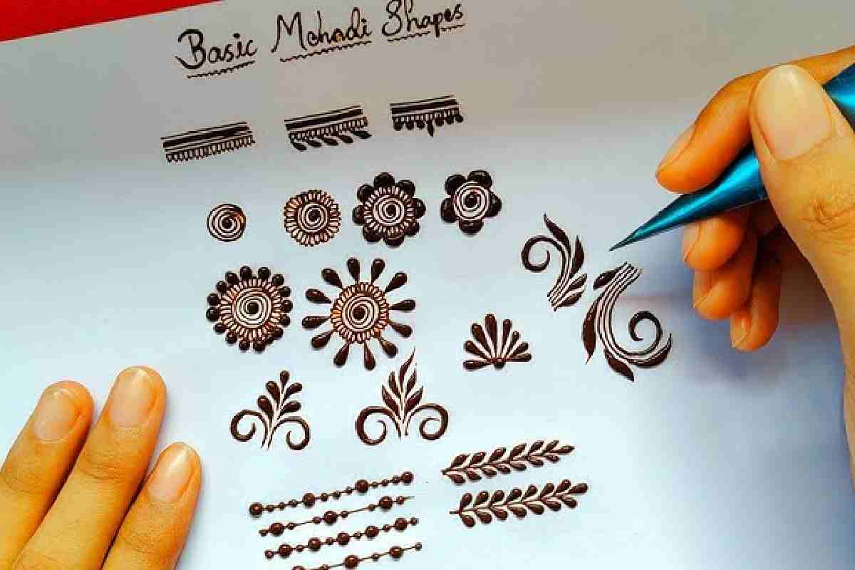 Basic Patterns for Beginners for Mehndi