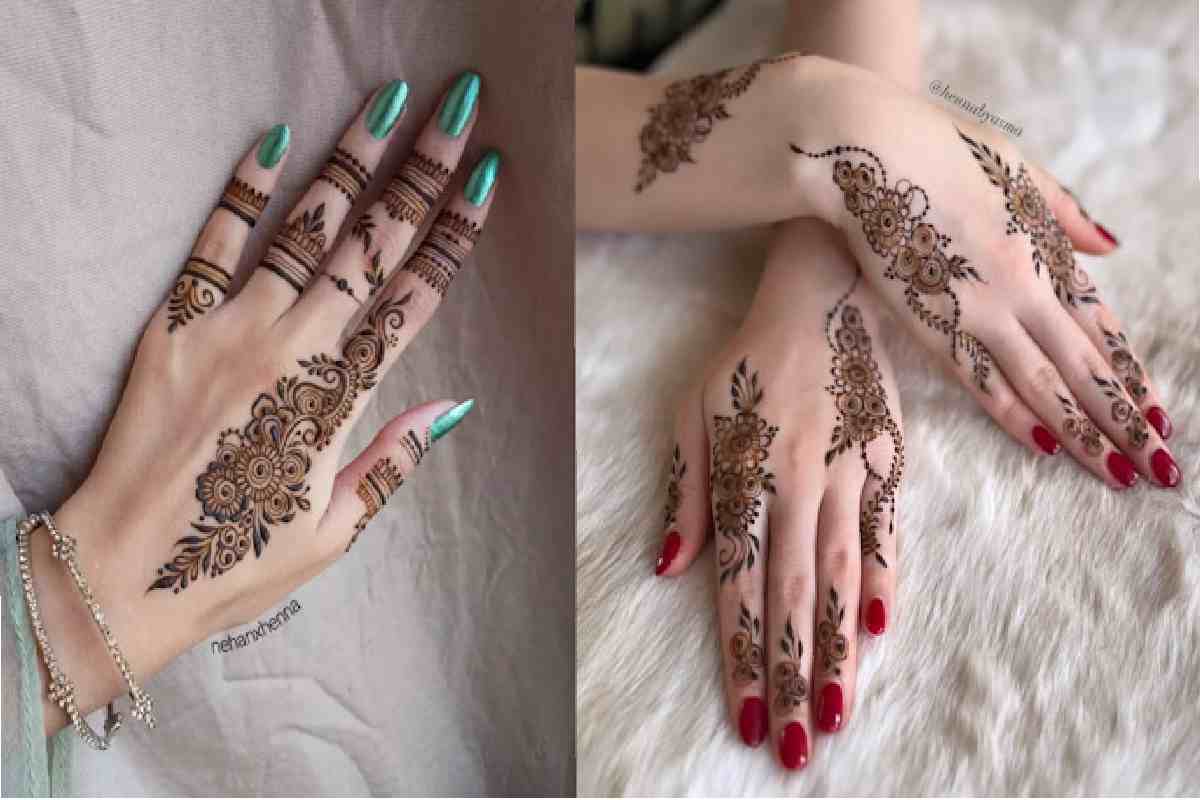 Simple mehndi designs for hands