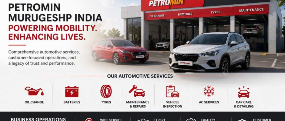 petromin murugeshp india automotive services business operations brand overview