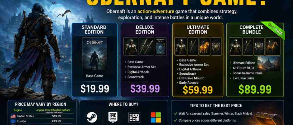 how much is obernaft game