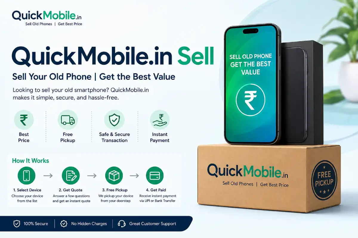 quickmobile.in sell: How to Sell Your Old Phone Online